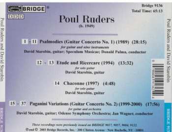 CD Poul Ruders: Guitar Concertos & Solos