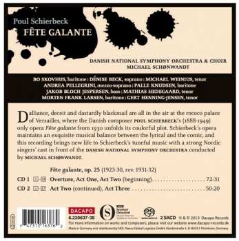 Dobozkészlet/2SACD Michael Schønwandt: Fête Galante