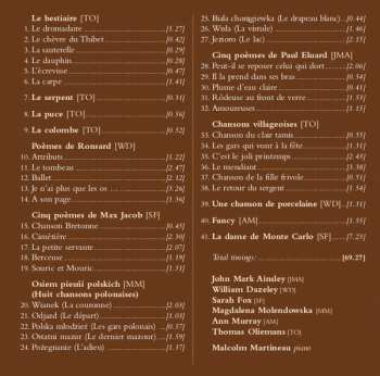 CD Francis Poulenc: The Complete Songs Of Poulenc. Vol. 4