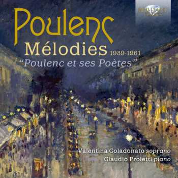 Album Francis Poulenc: Mélodies 1939-1961