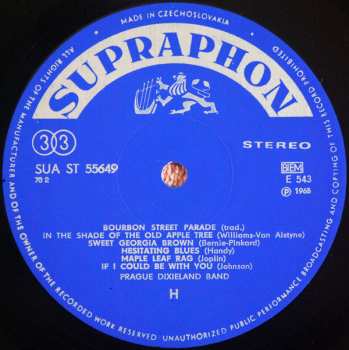 LP Pražský Dixieland: Dr. Čamrda And His Prague Dixieland Band