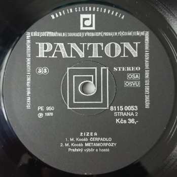 LP Pražský Výběr: Žízeň = Thirst