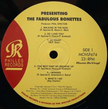 LP The Ronettes: Presenting The Fabulous Ronettes Featuring Veronica