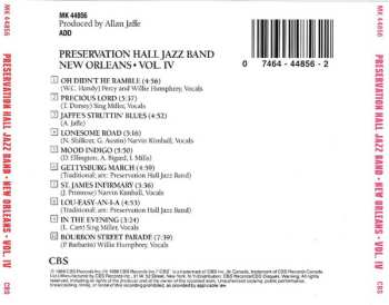 CD Preservation Hall Jazz Band: New Orleans • Vol. IV