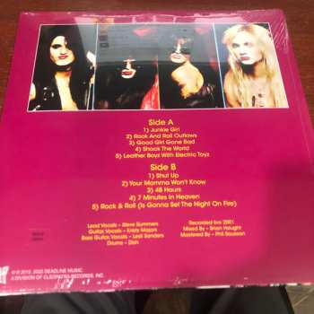 LP Pretty Boy Floyd: Live On The Sunset Strip CLR