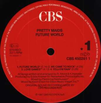 LP Pretty Maids: Future World
