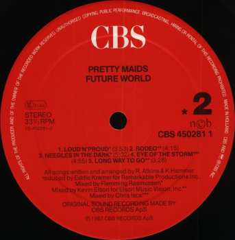 LP Pretty Maids: Future World
