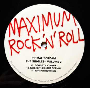 2LP Primal Scream: Maximum Rock 'N'Roll - The Singles Volume 2