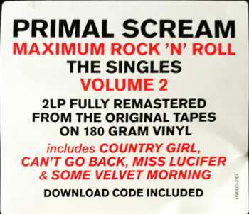 2LP Primal Scream: Maximum Rock 'N'Roll - The Singles Volume 2