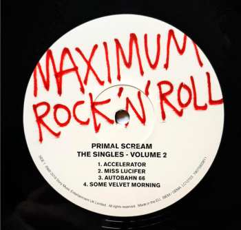 2LP Primal Scream: Maximum Rock 'N'Roll - The Singles Volume 2