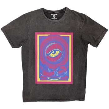 Merch Primal Scream: Stone Wash Póló Psychedelic Eye