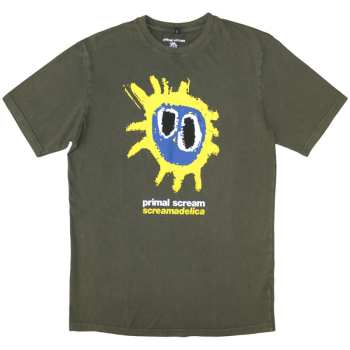 Merch Primal Scream: Stone Wash Póló Screamadelica
