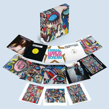 10LP/Dobozkészlet Primal Scream: The Screamadelica 12" Singles