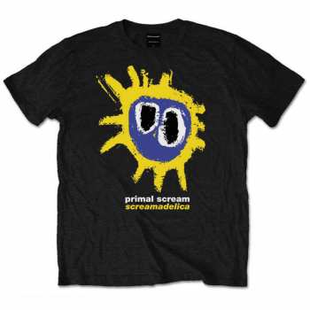 Merch Primal Scream: Póló Screamadelica Yellow 