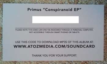 LP Primus: Conspiranoid CLR