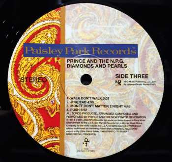 4LP/Dobozkészlet Prince: Diamonds And Pearls DLX