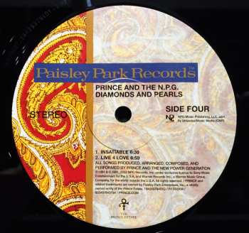 4LP/Dobozkészlet Prince: Diamonds And Pearls DLX