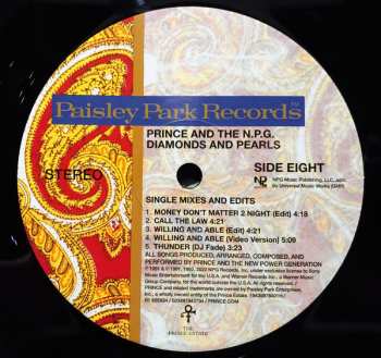 4LP/Dobozkészlet Prince: Diamonds And Pearls DLX