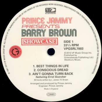 LP Prince Jammy: Showcase
