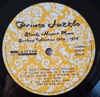 LP Prince Jazzbo: Black Heart Man - Bushay Collection 1974 - 1978 LTD