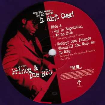 2LP Prince: One Nite Alone... The Aftershow: It Ain't Over! (Up Late With Prince & The NPG) LTD | CLR