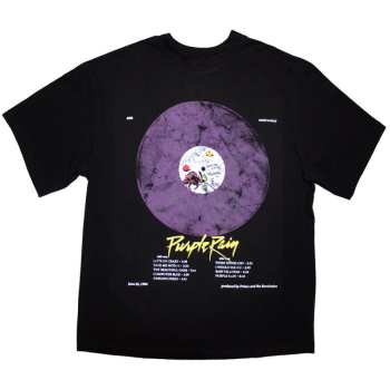 Merch Prince: Oversized Póló Purple Rain Disc