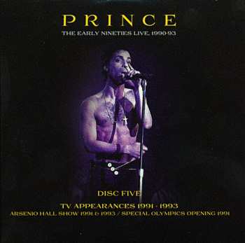 5CD/Dobozkészlet Prince: The Early Nineties Live, 1990-93
