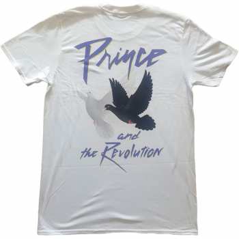 Merch Prince: Tričko Faces & Doves  S