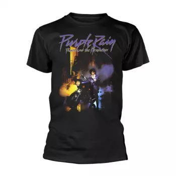 Póló Purple Rain (black)