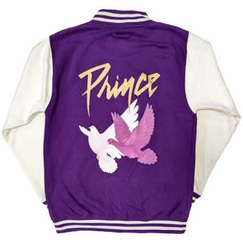 Merch Prince: Prince Unisex Varsity Jacket: Doves (back Print) (small) S