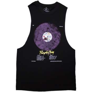 Merch Prince: Vest Póló Purple Rain Disc