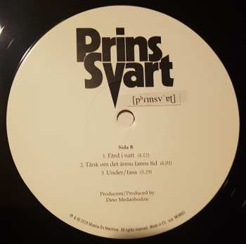 LP Prins Svart: Prins Svart