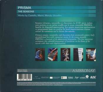 CD Prisma: The Seasons (Works By Castello, Marini, Merula, Uccellini...)