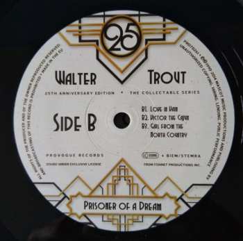 2LP Walter Trout Band: Prisoner Of A Dream LTD