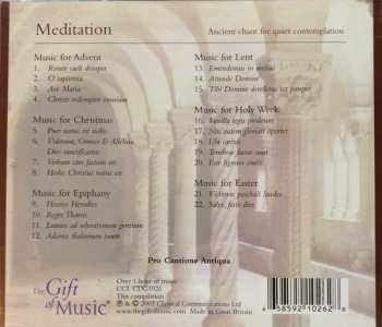 CD James O'Donnell: Meditation (Ancient Chant For Quiet Contemplation)