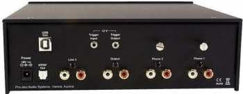 Audiotechnika Pro-Ject Phono Box DS2 USB Black Uni