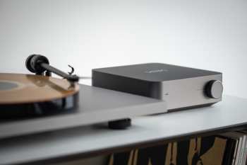 Audiotechnika Pro-ject Stereo Set Phono + Streaming -  Audio Set Se Zesilovačem Wiim A Gramofonem, šedý