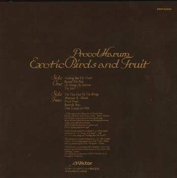 CD Procol Harum: Exotic Birds And Fruit