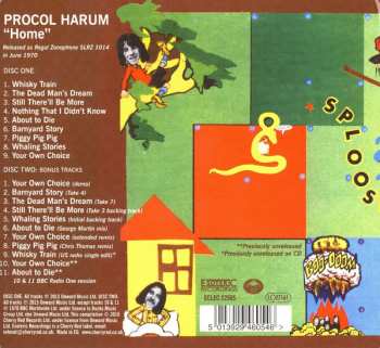 2CD Procol Harum: Home DLX