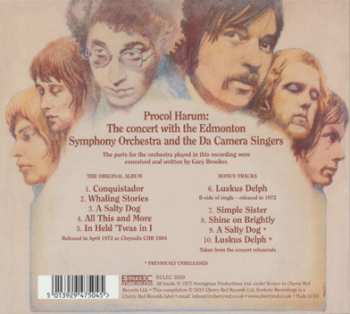 CD Procol Harum: Live - In Concert With The Edmonton Symphony Orchestra DIGI