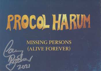 CD Procol Harum: Missing Persons (Alive Forever)