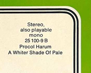 LP Procol Harum: A Whiter Shade Of Pale