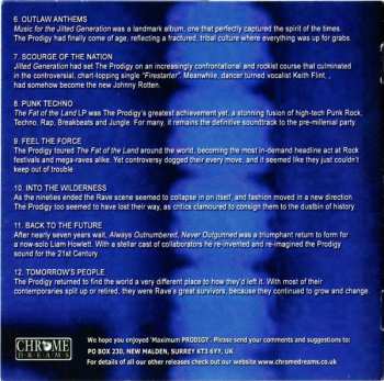 CD The Prodigy: Maximum Prodigy (The Unauthorised Biography Of The Prodigy)