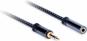 Audiotechnika Prodlužovací kábel 3,5 mm Jack (M) - 3,5 mm Jack (F) - 3,0 m
