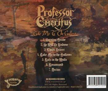 CD Professor Emeritus: Take Me To The Gallows