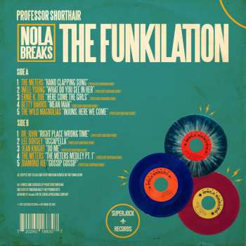 LP Professor Shorthair: NOLA Breaks: The Funkilation