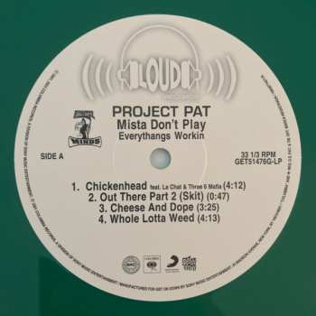 2LP Project Pat: Mista Don't Play (Everythangs Workin) CLR