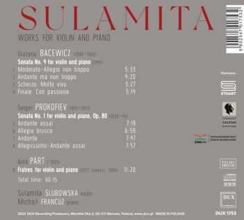 CD Sergei Prokofiev: Sulamita