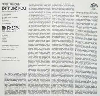 LP Sergei Prokofiev: Egyptské Noci (Symfonická Suita) / Na Dněpru (Suita Z Baletu)
