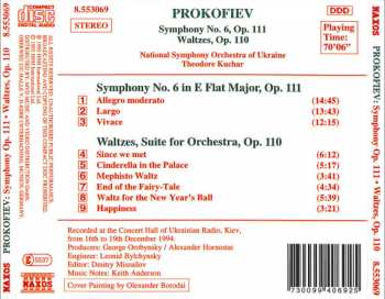 CD Sergei Prokofiev: Symphony No. 6, Op. 111 / Waltzes, Op. 110